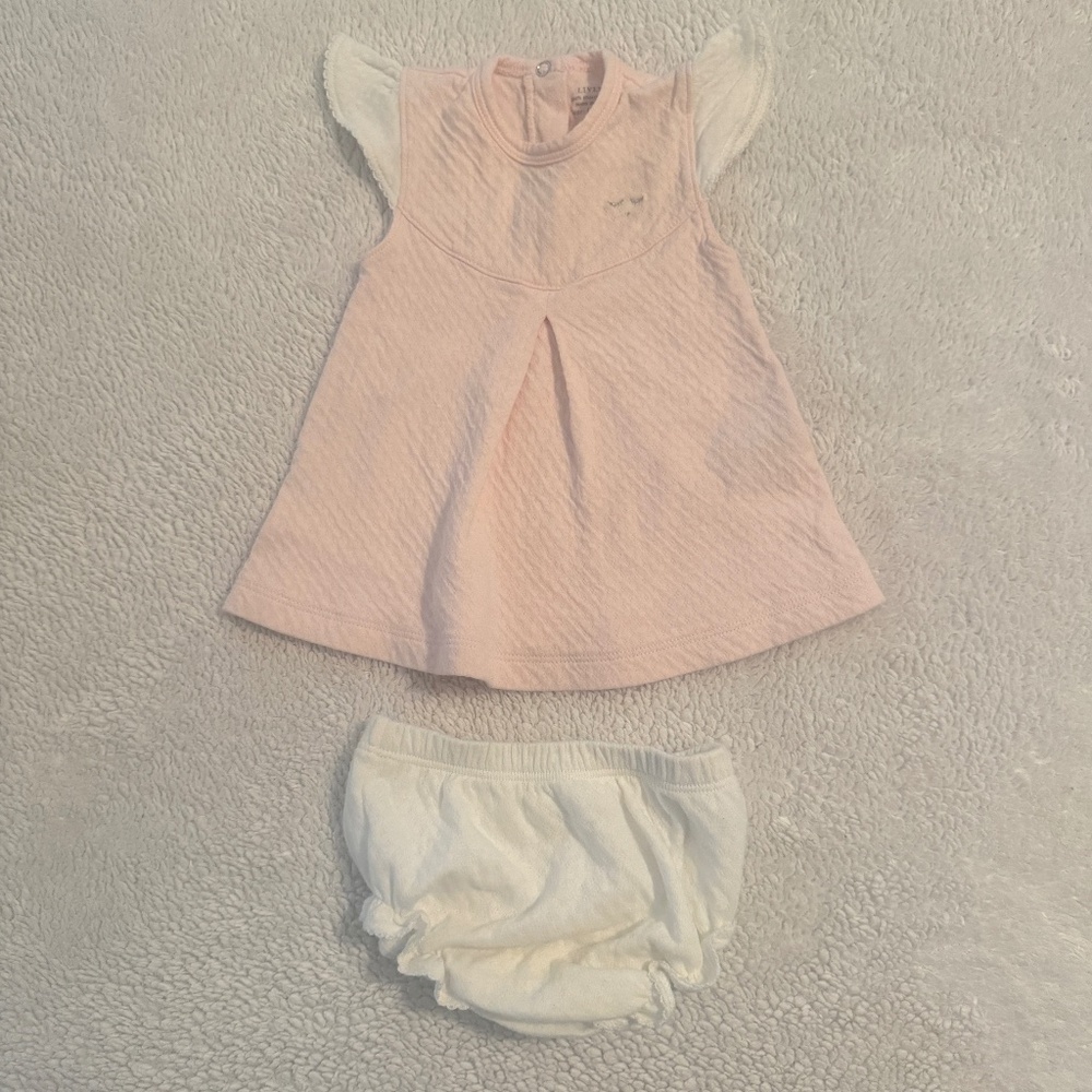 LIVLY 12-18M Dress and Bloomer Set
